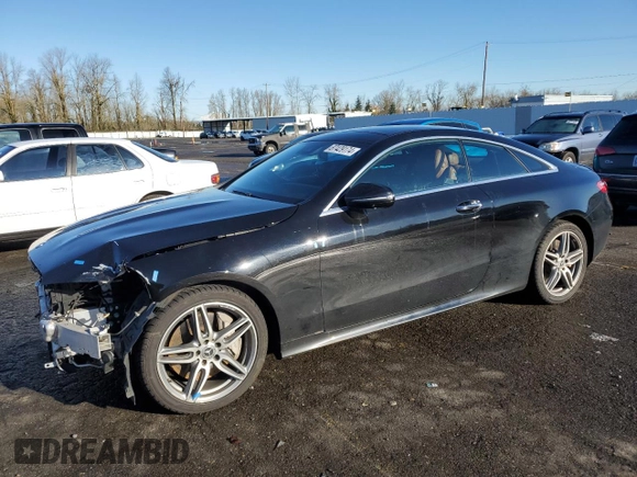 2018 Mercedes-Benz E-Class E 400 with VIN WDD1J6GB8JF056400, listed as a Copart auction lot 87429174 with 86,641 mi miles and Salvage Title. Bid and sale history available at carsss.com. Image 1.
