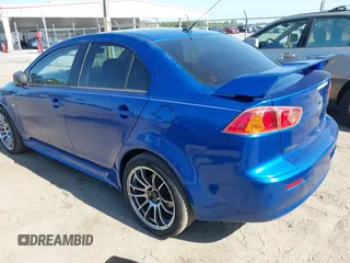 2009 Mitsubishi Lancer with VIN JA3AU86W79U039708, listed as a IAAI auction lot 42065100 with 71,763 mi miles and . Bid and sale history available at DreamBid. Image 3.