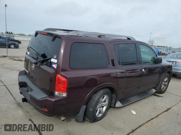2013 Nissan Armada SL z VIN 5N1AA0ND8DN606602, wystawiony jako Copart lot #45616395 z przebiegiem 195 005 mil mil oraz Czysty tytuł • Clean title. Historia ofert i sprzedaży dostępna na DreamBid. Obrazek 3.
