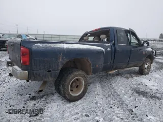 2007 Dodge Ram 3500 SLT with VIN 3D7MX48A97G805718, listed as a Copart auction lot 87484274 with 204,386 mi miles and Salvage Title. Bid and sale history available at carsss.com. Image 3.