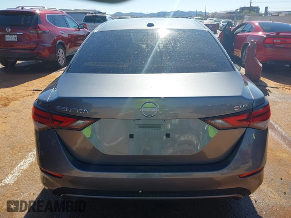 2024 Nissan Sentra SV with VIN 3N1AB8CV5RY329349, listed as a IAAI auction lot 42229574 with 17,378 mi miles and . Bid and sale history available at DreamBid. Image 16.
