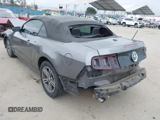 2013 Ford Mustang V6 with VIN 1ZVBP8EM7D5214021, listed as a IAAI auction lot 42197070 with 137,888 mi miles and . Bid and sale history available at DreamBid. Image 3.