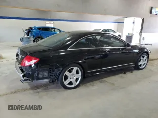 2007 Mercedes-Benz CL-Class 5.5L V8 with VIN WDDEJ71X17A003975, listed as a Copart auction lot 51976075 with 150,849 mi miles and Clean Title. Bid and sale history available at carsss.com. Image 3.