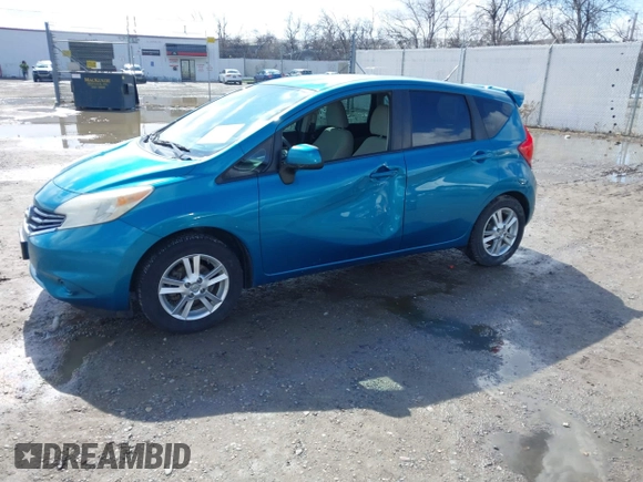 2014 Nissan Note SV with VIN 3N1CE2CP6EL409524, listed as a IAAI auction lot 41968998 with 135,032 mi miles and . Bid and sale history available at DreamBid. Image 2.