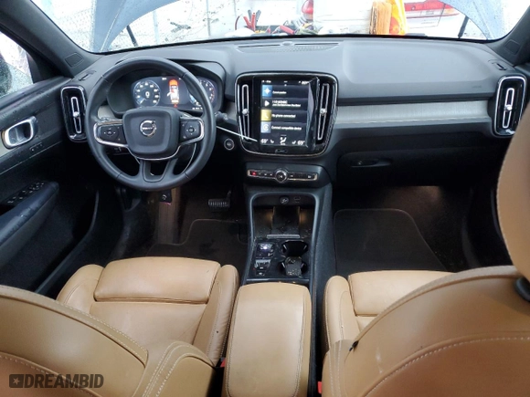2019 Volvo XC40 Inscription with VIN YV4162UL2K2104920, listed as a Copart auction lot 81936534 with 35,394 mi miles and Salvage Title. Bid and sale history available at carsss.com. Image 8.