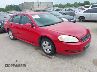 2011 Chevrolet Impala LS Fleet with VIN 2G1WF5EK9B1294322, listed as a IAAI auction lot 42040664 with 177,426 mi miles and . Bid and sale history available at DreamBid. Image 1.