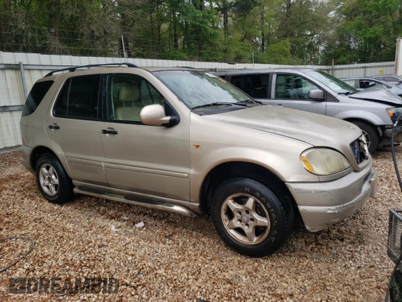 2001 Mercedes-Benz M 320/430/500 with VIN 4JGAB54E01A275750, listed as a Copart auction lot 83097924 with 233,218 mi miles and Non repairable. Bid and sale history available at DreamBid. Image 4.