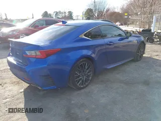2015 Lexus RC 350 F Sport with VIN JTHHE5BC0F5008649, listed as a IAAI auction lot 41591221 with 119,794 mi miles and . Bid and sale history available at DreamBid. Image 4.