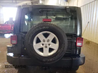 2018 Jeep Wrangler Sport S with VIN 1C4AJWAG6JL806828, listed as a Copart auction lot 48940925 with Not provided miles and Non repairable. Bid and sale history available at DreamBid. Image 6.