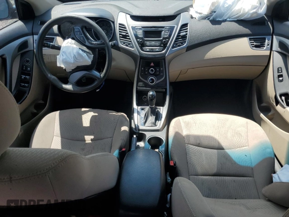 2016 Hyundai Elantra SE with VIN 5NPDH4AE6GH781888, listed as a Copart auction lot 61032035 with 55,652 mi miles and Salvage title. Bid and sale history available at DreamBid. Image 8.