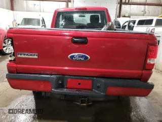 2010 Ford Ranger XLT with VIN 1FTLR4FE4APA74768, listed as a Copart auction lot 53001175 with 105,193 mi miles and Salvage Title. Bid and sale history available at carsss.com. Image 6.