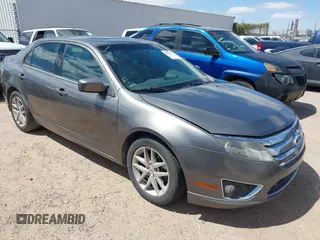 2012 Ford Fusion SEL with VIN 3FAHP0JG6CR307628, listed as a IAAI auction lot 41982612 with 199,602 mi miles. Bid and sale history available at carsss.com. Image 1.