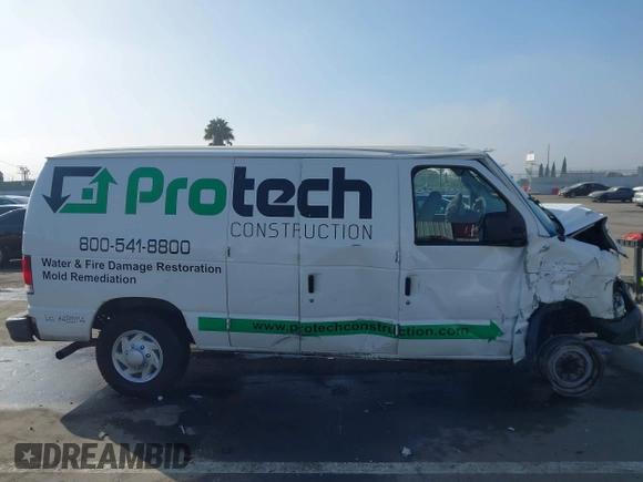 2008 Ford Econoline Cargo Commercial with VIN 1FTNE24L28DB01794, listed as a IAAI auction lot 41663920 with Not Provided miles and . Bid and sale history available at DreamBid. Image 14.