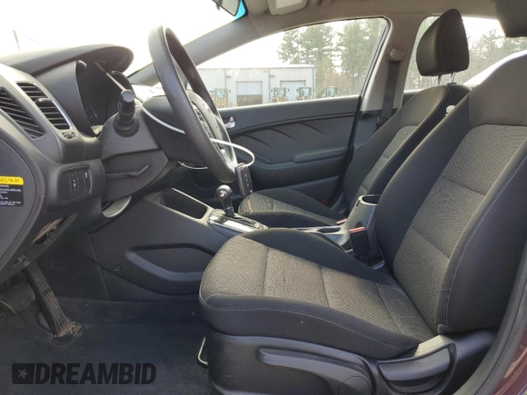 2018 Kia Forte LX with VIN 3KPFK4A71JE272900, listed as a Copart auction lot 52948705 with 42,342 mi miles and Salvage Title. Bid and sale history available at carsss.com. Image 7.