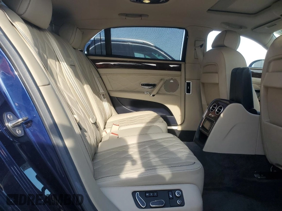 2014 Bentley Flying Spur with VIN SCBEC9ZA9EC096538, listed as a Copart auction lot 54035415 with 46,346 mi miles and Salvage Title. Bid and sale history available at DreamBid. Image 10.