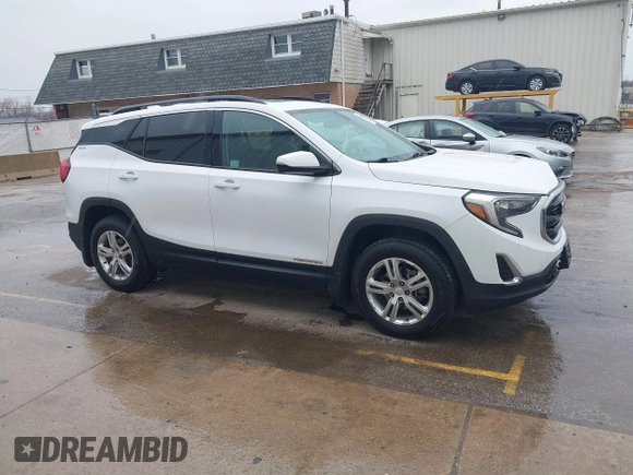 2018 GMC Terrain SLE z VIN 3GKALTEV4JL229789, wystawiony jako IAAI lot #41840026 z przebiegiem 51 073 mil mil oraz . Historia ofert i sprzedaży dostępna na DreamBid. Obrazek 13.