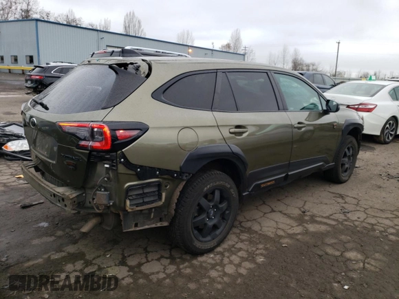 2022 Subaru Outback Wilderness with VIN 4S4BTGUD4N3148742, listed as a Copart auction lot 89109565 with 41,938 mi miles and Salvage Title. Bid and sale history available at DreamBid. Image 3.