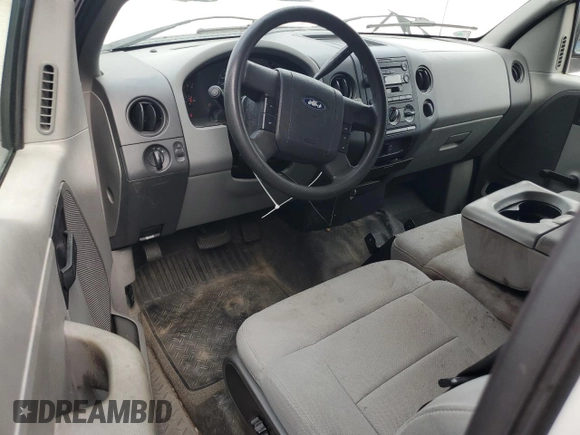 2004 Ford F-150 STX with VIN 1FTRX12W34NA58509, listed as a Copart auction lot 59686855 with 110,777 mi miles and Salvage title. Bid and sale history available at DreamBid. Image 8.