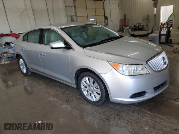 2010 Buick LaCrosse CX with VIN 1G4GB5EG0AF298393, listed as a Copart auction lot 52951885 with 170,736 mi miles and Salvage Title. Bid and sale history available at DreamBid. Image 4.