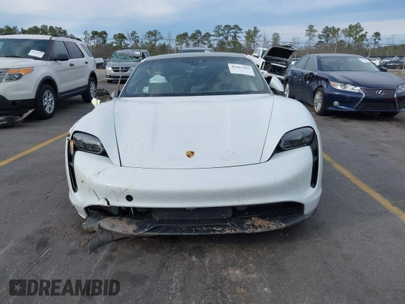 2020 Porsche Taycan 4S with VIN WP0AB2Y19LSA52181, listed as a IAAI auction lot 41467297 with 5,205 mi miles and . Bid and sale history available at DreamBid. Image 12.