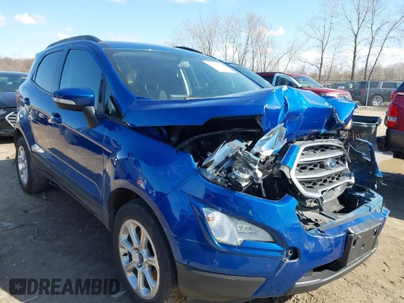 2020 Ford EcoSport SE with VIN MAJ3S2GE5LC326972, listed as a IAAI auction lot 41985268 with 31,461 mi miles. Bid and sale history available at carsss.com. Image 1.