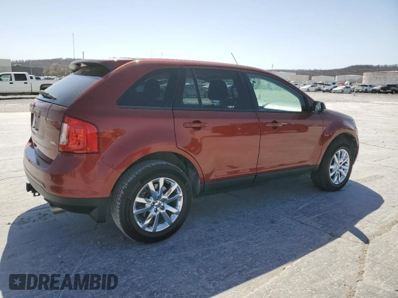 2014 Ford Edge SEL with VIN 2FMDK3JC2EBB62607, listed as a Copart auction lot 49678765 with 130,199 mi miles and Salvage Title. Bid and sale history available at carsss.com. Image 3.