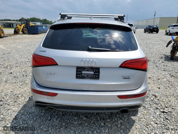 2016 Audi Q5 Prestige with VIN WA1W7AFP2GA051823, listed as a Copart auction lot 58473414 with 88,002 mi miles and Salvage Title. Bid and sale history available at carsss.com. Image 6.