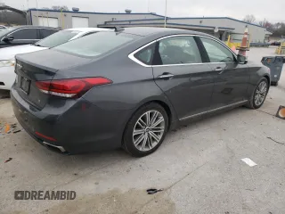 2018 Genesis G80 3.8L with VIN KMHGN4JE2JU223020, listed as a Copart auction lot 36755974 with 132,785 mi miles and . Bid and sale history available at carsss.com. Image 3.