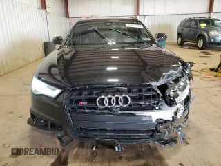 2018 Audi S6 Prestige with VIN WAUHFAFCXJN105218, listed as a Copart auction lot 51214475 with 56,996 mi miles and Salvage Title. Bid and sale history available at carsss.com. Image 5.
