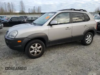 2005 Hyundai Tucson GLS with VIN KM8JN72D75U229219, listed as a Copart auction lot 79741524 with 167,388 mi miles and Clean Title. Bid and sale history available at carsss.com. Image 1.