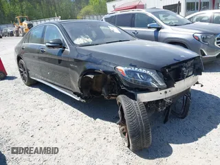 2015 Mercedes-Benz S 63 AMG z VIN WDDUG7JB1FA153579, wystawiony jako IAAI lot #42032164 z przebiegiem 88 446 mil mil oraz . Historia ofert i sprzedaży dostępna na DreamBid. Obrazek 1.