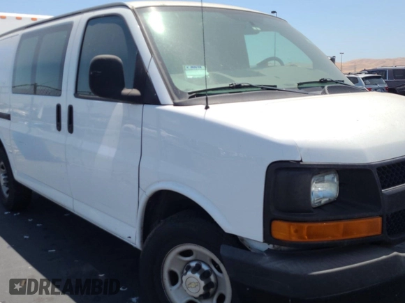 2013 Chevrolet Express Cargo with VIN 1GCWGFCA3D1147507, listed as a IAAI auction lot 42821437 with 234,091 mi miles and . Bid and sale history available at DreamBid. Image 20.