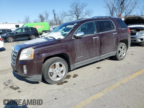 2011 GMC Terrain SLT-2 with VIN 2CTALWEC8B6474214, listed as a Copart auction lot 45301065 with 160,158 mi miles and Clean Title. Bid and sale history available at carsss.com. Image 1.