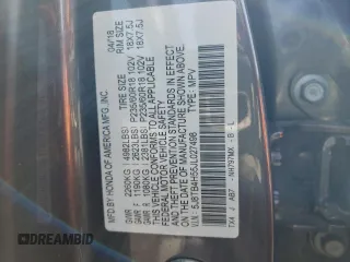 2018 Acura RDX Technology z VIN 5J8TB4H55JL027498, wystawiony jako Copart lot #45851735 z przebiegiem 71 037 mil mil oraz Szkoda całkowita • Salvage title. Historia ofert i sprzedaży dostępna na DreamBid. Obrazek 15.