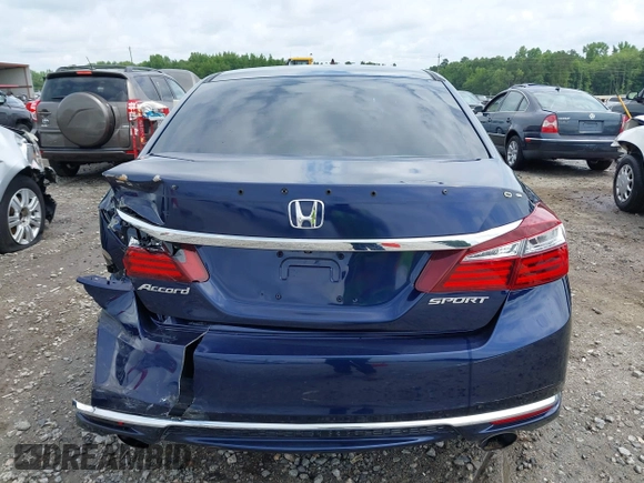 2016 Honda Accord Sport z VIN 1HGCR2F59GA046384, wystawiony jako IAAI lot #42460840 z przebiegiem 184 329 mil mil oraz . Historia ofert i sprzedaży dostępna na DreamBid. Obrazek 16.