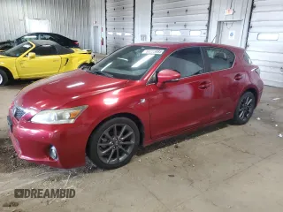 2013 Lexus CT 200h z VIN JTHKD5BHXD2163468, wystawiony jako Copart lot #63223985 z przebiegiem 122 655 mil mil oraz Czysty tytuł • Clean title. Historia ofert i sprzedaży dostępna na DreamBid. Obrazek 1.