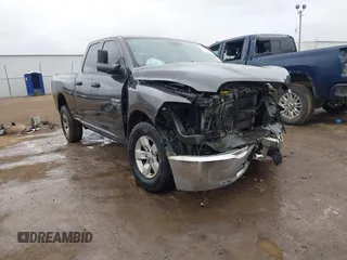 2019 Ram 1500 Tradesman with VIN 1C6RR6FT2KS723641, listed as a IAAI auction lot 41557101 with 123,452 mi miles and . Bid and sale history available at DreamBid. Image 1.