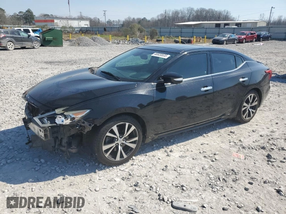 2016 Nissan Maxima SV z VIN 1N4AA6AP8GC376394, wystawiony jako Copart lot #46920535 z przebiegiem 194 499 mil mil oraz Szkoda całkowita • Salvage title. Historia ofert i sprzedaży dostępna na DreamBid. Obrazek 1.
