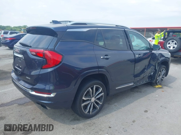 2018 GMC Terrain Denali with VIN 3GKALXEX9JL256723, listed as a IAAI auction lot 42398296 with 122,134 mi miles and . Bid and sale history available at DreamBid. Image 4.