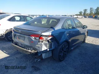 2020 Toyota Corolla SE with VIN JTDS4RCE0LJ039064, listed as a IAAI auction lot 41837450 with 80,528 mi miles and . Bid and sale history available at DreamBid. Image 4.