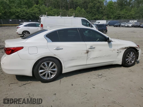 2017 Infiniti Q50 Premium z VIN JN1EV7AP1HM734018, wystawiony jako Copart lot #59952405 z przebiegiem 101 472 mil mil oraz Szkoda całkowita • Salvage title. Historia ofert i sprzedaży dostępna na DreamBid. Obrazek 3.