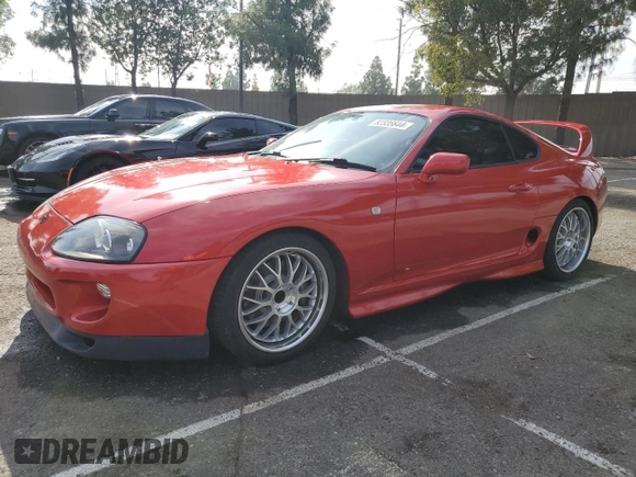 1995 Toyota Supra с VIN JZA800030605, выставлен на аукционе Copart как лот 82335644 с пробегом 154 190 миль миль и Списание • Salvage title. История ставок и продаж доступна на DreamBid. Изображение 1.