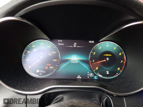 2020 Mercedes-Benz C 300 z VIN W1KWJ8EB4LF983921, wystawiony jako Copart lot #60436625 z przebiegiem 33 650 mil mil oraz Szkoda całkowita • Salvage title. Historia ofert i sprzedaży dostępna na DreamBid. Obrazek 9.
