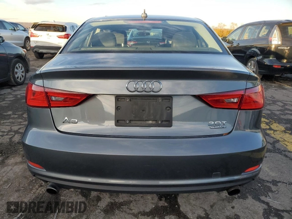 2015 Audi S3 2.0T Premium Plus with VIN WAUBFGFF9F1091409, listed as a Copart auction lot 73771603 with 62,806 mi miles. Bid and sale history available at carsss.com. Image 6.