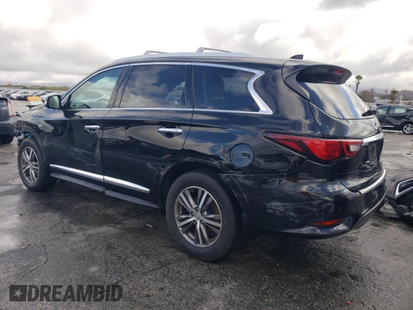 2020 Infiniti QX60 Luxe с VIN 5N1DL0MN3LC506886, выставлен на аукционе Copart как лот 44803495 с пробегом 57 055 миль миль и Списание • Salvage title. История ставок и продаж доступна на DreamBid. Изображение 2.