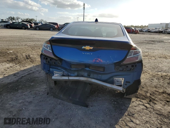 2016 Chevrolet Volt LT with VIN 1G1RC6S5XGU128901, listed as a Copart auction lot 70008612 with 62,358 mi miles. Bid and sale history available at carsss.com. Image 6.