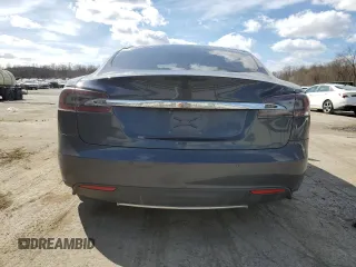 2016 Tesla Model S 70 with VIN 5YJSA1E14GF122451, listed as a Copart auction lot 50576575 with 65,441 mi miles and Salvage Title. Bid and sale history available at DreamBid. Image 6.