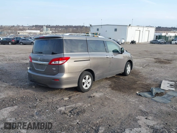 2016 Nissan Quest SL with VIN JN8AE2KP5G9153446, listed as a IAAI auction lot 41771878 with 80,922 mi miles and . Bid and sale history available at DreamBid. Image 4.