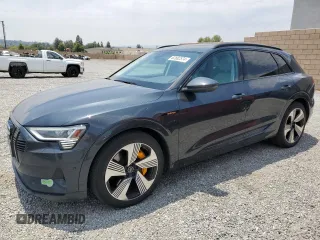 2023 Audi e-tron Premium Plus with VIN WA1LAAGE8PB024508, listed as a Copart auction lot 62882574 with 20,633 mi miles and Salvage title. Bid and sale history available at DreamBid. Image 1.