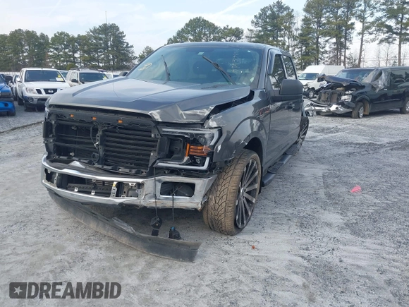 2018 Ford F-150 XL with VIN 1FTEW1CG0JFC30204, listed as a IAAI auction lot 41439886 with 110,160 mi miles. Bid and sale history available at carsss.com. Image 16.